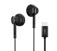 Écouteurs USB Type C Intra Auriculaires avec Micro Compatible avec New iPad Pro/MacBook Pro, Huawei P40/P30/P20/Pro/Mate20/10,Xiaomi11/10/mi9/8/mix,Google Pixel,OnePlus,Sony Xperia,HTC Plus,Essential