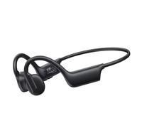 Écouteurs Verbex X7S noirs, écouteurs IA, écouteurs à conduction osseuse, écouteurs de natation, écouteurs Bluetooth, écouteurs de sport, mémoire de 32 Go, résistance à l'eau IP8 professionnelle, rédu