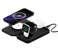Ecouteurs Voyager Smartphone Smartwatch USB Charge rapide Sans fil Noir