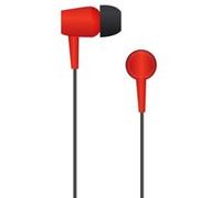 Écouteurs Xtra Intra-auriculaires Jack Confortables avec Embouts en Silicone Schneider Rouge / Noir Rouge / Noir G