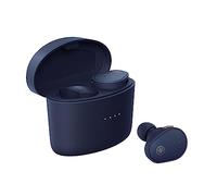 Écouteurs Yamaha TW-E5B True Wireless, Bluetooth AptX adaptive avec un boîtier de charge. Son authentique, Mode jeu, Son ambiant, Confort d'écoute et Microphone intégré, Bleu