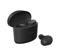 Écouteurs Yamaha TW-E5B True Wireless, Bluetooth AptX adaptive avec un boîtier de charge. Son authentique, Mode jeu, Son ambiant, Confort d'écoute et Microphone intégré, Noir