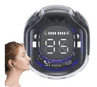 écouteurssportifs d'annulation du Bruit - Écouteur de Fitness sans Fil, vitrine LED | écouteursBluetooth pour l'exercice, Streaming de Musique, Voyage, Longue durée de Vie de la Batterie, Appareil a