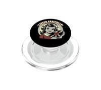 Écoutez attentivement, Bande dessinée rétro satanique en Vinyle Black Metal PopSockets PopGrip pour MagSafe