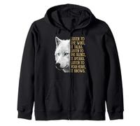 Écoutez Le Vent, il Parle, écoutez Le Silence : White Wolf Sweat à Capuche