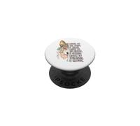 Écoutez Le Vent Qui Parle Écoutez Le Silence qu'il Parle PopSockets PopGrip Adhésif