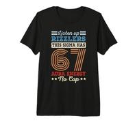 Écoutez Rizzlers This Sigma Has 67 Aura Energy No Cap Meme T-Shirt Haut de Gamme