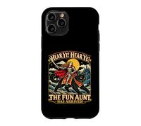 Écoutez Ye Fun Aunt Knight chevauchant Un Chat Noir drôle Coque pour iPhone 11 Pro