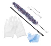 éCouvillon De Nettoyage De Saxophone Kit de nettoyage for saxophone : brosse, outils, chiffon, coton-tige, clarinette alto en plastique