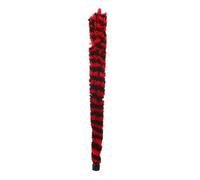 Écouvillon de Nettoyage pour Saxophone Alto, Noir et Rouge | Brosse pour Bois et Vents, Entretien Profond, Usage Simple, pour Saxophone et Clarinette, Métal, Plastique