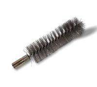 Ecouvillon INOX Condenseur | Lot de 10 | Ø 22 mm | Raccord Laiton taraudé M6 Femelle | Torsade en Acier galvanisé | Brosse Nettoyage paroi Tube alésage | Kibros 4TCI22x10