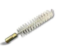 Ecouvillon Nylon Condenseur | Ø 18 mm | Raccord Laiton taraudé M6 Femelle | Torsade en Acier galvanisé | Brosse Nettoyage paroi Tube alésage | Kibros 4TCN18
