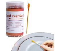 Écouvillons De Test De Plomb - Ensemble De 30 Bâtonnets De Test En Coton | Scanner De Peinture De Instantané, Vérification Fiable De La Vaisselle En Céramique, Évaluation De L'amélioration De L