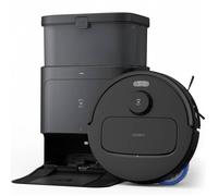 ECOVACS Aspirateur Robot N30 PRO Omni Noir, Robot Aspirateur Laveur Avec Omni Station, 10000Pa, Nettoyage Humide adaptatif TruEdge