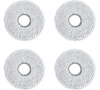Ecovacs Chiffons de nettoyage lavables pour DEEBOT X5, 4 pièces, gris