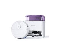 ECOVACS DEEBOT Mini Robot Aspirateur Laveur, Aspiration 8 000 Pa, ZeroTangle 2.0, TrueMapping 2.0, séchage à 45 ℃, vidage Auto, Lavage Intelligent en Profondeur, Nettoyage Auto en Un clic, Violet