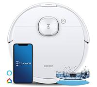 ECOVACS DEEBOT N8 Aspirateur Robot Laveur 2-en-1, Aspiration Puissante, Navigation Intelligente dToF, Nettoyage Personnalisé, Idéal pour Poils d'animaux, Contôle APP/Alexa, Connecté par WiFi