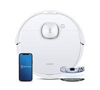 ECOVACS Deebot N8 Pro Robot Aspirateur Laveur avec Fonction d'Essuyage, Puissance d'Aspiration 2600 Pa, Détection d'Obstacles 3D, Aspirateur Robot avec Fonction Laser, Alexa, Blanc