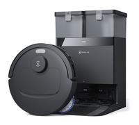 ECOVACS DEEBOT T30C Omni GEN2 Robot Aspirateur Laveur avec Station, 25000Pa, Lavage à l'eau Chaude 75 ℃, Serpillière OZMO Turbo 2.0, Brosse ZeroTangle 3.0, Nettoyage Humide adaptatif, Noir