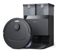 ECOVACS DEEBOT T30C OMNI Robot Aspirateur Laveur avec Station, Aspirateur Robot 20000Pa, Lavage à l'eau chaude 75 ℃, Serpillière OZMO TURBO 2.0, Brosse ZeroTangle 3.0, Nettoyage humide adaptatif, Noir
