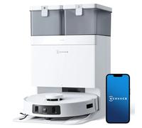 ECOVACS DEEBOT T30C Pro Omni GEN 2 Robot aspirateur et laveur, Puissance d'aspiration 15 400 Pa, Station de vidage automatique, Séchage à l'air chaud, Autonomie 200 min, Idéal pour poils d'animaux et 