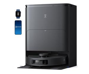 ECOVACS DEEBOT T30S Pro Robot aspirateur et serpillère, 11 000 Pa, Balai à Franges adaptatives TruEdge, Technologie ZeroTangle, ré-vadrouille instantanée AI, Auto-vidage et Remplissage, évite Les