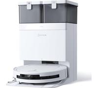 ECOVACS DEEBOT T50 OMNI - Aspirateur Robot Laveur avec Station - 15000Pa - Brosse latérale et serpilliere Extensibles - ZeroTangle