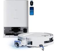 ECOVACS DEEBOT T80 OMNI Aspirateur Robot laveur, 18 000 Pa, Nettoyage automatique instantan OZMO ROLLER, 75℃ Lavage