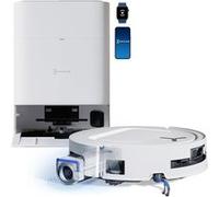 ECOVACS DEEBOT T80 OMNI Robot Aspirateur laveur, 18 000 Pa, Nettoyage automatique instantané OZMO ROLLER, ZeroTangle 3.0, Lavage à l'eau chaude 40-75 ℃