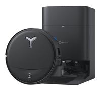 ECOVACS DEEBOT T80S Omni Robot Aspirateur Laveur, 24 800 Pa, OZMO Roller 2.0, ZeroTangle 3.0, Triple Lift, Lavage Patin 40 à 75 °C, Séchage à l'Air Chaud, Noir