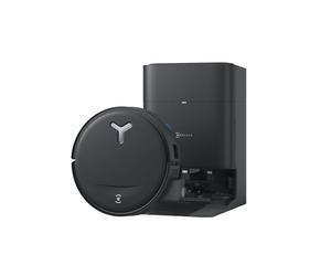 ECOVACS DEEBOT T80S Omni Robot Aspirateur Laveur, 24 800 Pa, OZMO Roller 2.0, ZeroTangle 3.0, Triple Lift, Lavage Patin 40 à 75 °C, Séchage à l'Air Chaud, Noir