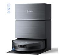 ECOVACS DEEBOT X11 Pro Omni Robot Aspirateur Laveur avec Accessoire Blast Puissance 19500Pa, OZMO Roller 2.0, PowerBoost Ultra-Rapide,Ascension Max de 4 cm, ZeroTangle 3.0, TruEdge 3.0, Station Omni