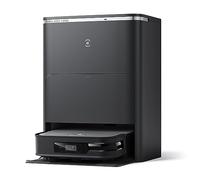 ECOVACS DEEBOT X2 OMNI Aspirateur laveur, Station Tout-en-Un, Aspiration 8000Pa, Design carré mince, Levage des patins de 15mm, Lavage à l'eau chaude des patins, Évitement des obstacles via l'IA, YIKO