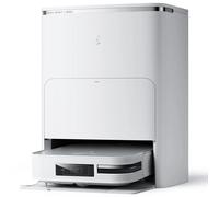 ECOVACS X2 OMNI Blanc DEEBOT Aspirateur Robot Laveur avec Station 8000Pa Levage des Patins de 15mm Évitement des Obstacles Via l'IA