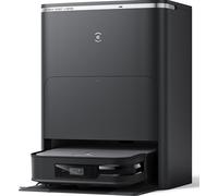 ECOVACS DEEBOT X2 OMNI Aspirateur laveur, Station Tout-en-Un, Aspiration 8000Pa, Design carré mince, Levage des patins de 15mm, Lavage à l'eau chaude des patins, Évitement des obstacles via l'IA, YIKO