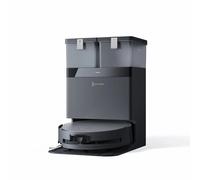 ECOVACS Robot aspirateur-laveur X8 Omni, Station Omni, 18000 Pa, Lavage 75 °C, Noir