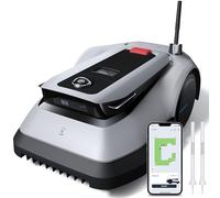 ECOVACS Goat G1-800 Robot Tondeuse 800㎡ sans Fil Périphérique, Obstacles 3D AIVI, Planification Intelligente de la trajectoire, Gestion de 16 Zones, Réglage de Zone Interdite