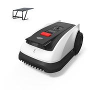 ECOVACS Goat O800 RTK Robot Tondeuse avec Garage - sans Fil périphérique 800 m², RTK+Vision Améliorée par Lidar, Cartographie Automatique, Passages étroits jusqu'à 0,7 m, Tonte précise des Bordures