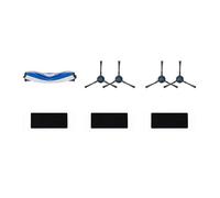 ECOVACS Kit de Remplacement Standard pour DEEBOT T30 Pro Omni / T30 Omni/ T30S Combo Complete/ T30S Pro, 1*Brosse Principale Anti-emmêlement, 4*brosses latérales, 3*filtres Anti-bactériens, d'origine