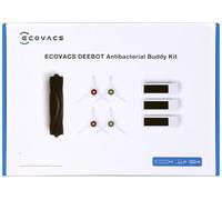 ECOVACS Kit d'entretien, pièces détachées, pour DEEBOT T20 Omni avec 1 Brosse Principale en Caoutchouc, 4 brosses latérales Blanches, 3 filtres antibactériens, Accessoire d'origine