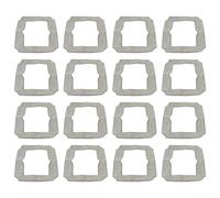 ECOVACS Lot de 16 tampons de nettoyage pour fenêtre Winbot Mini Robot - Chiffons en microfibre lavables haute absorption ajustement précis pour vitres 21,6 x 21 cm