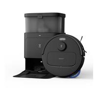 ECOVACS Aspirateur Robot N30 PRO Omni Noir, Robot Aspirateur Laveur Avec Omni Station, 10000Pa, Nettoyage Humide adaptatif TruEdge