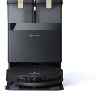 ECOVACS DEEBOT T50 Pro Omni Gen3 Aspirateur Robot Laveur, Brosse latérale et Patin Extensibles, 25 000 Pa, AIVI 3D 3.0, Ajout Auto Solution, Lavage 75 °C, Séchage air Chaud, Ultra-Fin 81mm, Noir