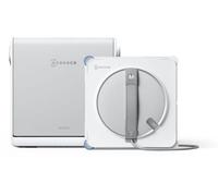 ECOVACS W2s OMNI - Robot Nettoyeur de vitres avec Station - Nettoyage Intelligent Bord à Bord TruEdge - Charge en Fonctionnement