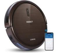 ECOVACS Robotics DEEBOT N79S - Robot nettoyeur de sol avec une puissance d'aspiration maximale, commande par smartphone, chargement automatique, pour sols durs et tapis et moquettes minces G