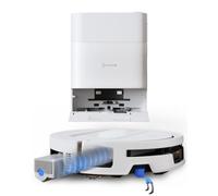 ECOVACS T90 Max Pro Aspirateur Robot, Blast de 40 000 Pa et Station Omni | version améliorée du T50 Rouleau auto-nettoyant OZMO ROLLER 3.0,lavage à l'eau chaude à 100 °C, ZeroTangle 4.0, TruEdge 3.0
