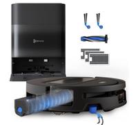 ECOVACS T90 Max Pro Care kit Aspirateur Robot, Blast de 40 000 Pa | version améliorée du T50 Rouleau auto-nettoyant OZMO ROLLER 3.0, lavage à l'eau chaude à 100 °C, ZeroTangle 4.0, TruEdge 3.0