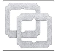 Ecovacs W-CC02-0012 Bloc Outil de Nettoyage Winbot Mini, 2 unités, 215mm x 215mm, Gris, Poids 20g