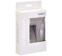 ECOVACS W-CC2B Chiffons de Nettoyage (2 pièces) pour Robot de Nettoyage de vitres WINBOT X (2020), équipement d'origine, Gris