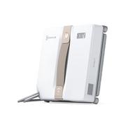 ECOVACS WINBOT Mini Robot de Nettoyage de vitres, Design Compact, Double Buses avec pulvérisation ultrasonique, système de Protection à 9 étapes, Planification Intelligente du Trajet, Blanc